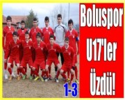 Boluspor U17'ler Üzdü! 1-3