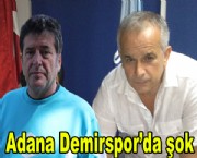 Adana Demirspor'da şok