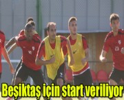 Beşiktaş maçı için start veriliyor.
