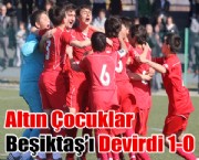 Altın Çocuklar Beşiktaşı Devirdi 1-0