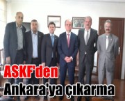 ASKF'den Ankara'ya Çıkarma