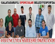GALATASARAYLI SPORCULAR BELEDİYESPOR'DA
