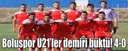 Boluspor U21’ler demiri büktü! 4-0