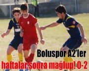 Boluspor A2'ler haftalar sonra mağlup! 0-2