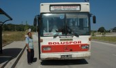 Boluspor’un otobüsleri buharlaştı !