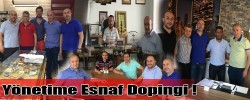 Yönetime Esnaf Dopingi !