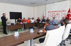 Boluspor 1. Antrenör Gelişim Semineri yapıldı