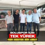 BOLUSPOR’A DESTEKLER ÇIĞ GİBİ BÜYÜYOR