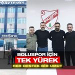 BOLUSPOR’A DESTEKLER ÇIĞ GİBİ BÜYÜYOR