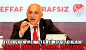 TFF Başkanı Mehmet Büyükekşi açıkladı! ‘Ligleri süresiz olarak erteledik’