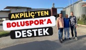 Akpiliç’ten Boluspor’a destek