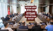 Başkan Abak, Riva’da istişare toplantısına katıldı