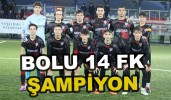 Bolu 14 FK uzatmalarda şampiyon