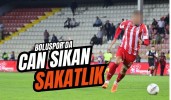 Boluspor da can sıkan sakatlık