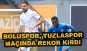 Boluspor, Tuzla maçında rekor kırdı