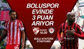 Boluspor’da hedef 3 puan