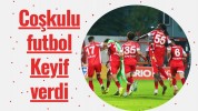 Coşkulu futbol Keyif verdi