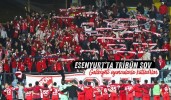 Esenyurt’ta tribün şov