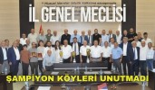 İl Genel Meclisi şampiyon köyleri unutmadı