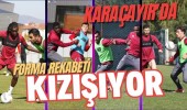 Karaçayır'da forma rekabeti kızışıyor