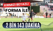 Kırmızı Beyazlı Forma ile 2 bin 143 Dakika