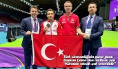 Türk cimnastiğinin gurur günü Başkan Çelen’den mutlusu yok