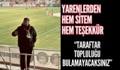 YARENLERDEN HEM SİTEM HEM TEŞEKKÜR