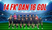 14 FK’dan 16 Gol