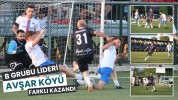 B Grubu Lideri Avşar Köyü Farklı Kazandı