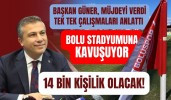 Başkan Güner, müjdeyi verdi Bolu stadyumuna kavuşuyor kaç bin kişilik olacak?