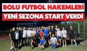 Bolu Futbol Hakemleri Yeni Sezona Start verdi