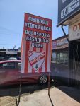 Bolu Sanayi Esnafı Kırmızı Beyaz Bayraklarla Maça Hazır!