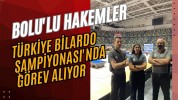 Bolu'lu Hakemler Türkiye Bilardo Şampiyonası'nda Görev Alıyor