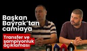 Boluspor Başkanı Bayrak: “Ligi ilk 3’te bitirip Süper Lig’e çıkmak istiyoruz"