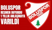 Boluspor resmen duyurdu 1 yıllık anlaşmaya varıldı