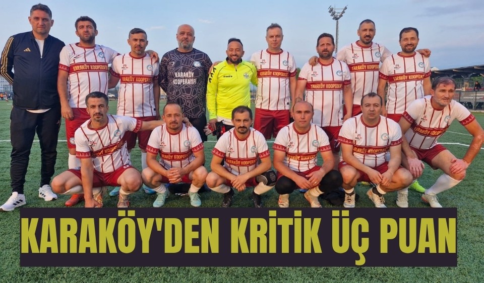 Karaköy'Den Kırıtik Üç Puan