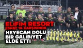Elifim Resort, Esnaf 14 Karşısında Heyecan Dolu Bir Galibiyet Elde Etti