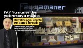 Fay Yamaner’den yatırımcıya müjde: Maliyetine Altın, pırlanta ve saat fırsatı