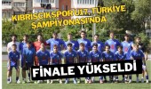 Kıbrıscıkspor U17, Türkiye Şampiyonası'nda Finale Yükseldi