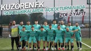Kuzören FK son dakikalarda açıldı, turnuvada 2'de 2 yaptı!