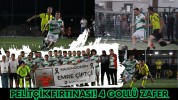 Pelitçik Fırtınası! 4 Gollü Zafer