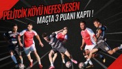 Pelitcik Köyü Nefes Kesen Maçta 3 Puanı Kaptı!