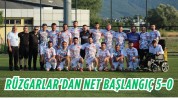 Rüzgarlar'dan Net Başlangıç 5-0