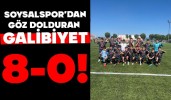 Soysalspor’dan Göz Dolduran Galibiyet: 8-0!