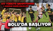 U17 Türkiye Şampiyonası 1. Kademe Karşılaşmaları Bolu'da Başlıyor