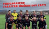 YENİÇAĞASPOR TARAFTARI ÖNÜNDE ŞOV YAPTI