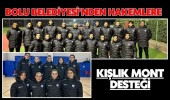 Bolu Belediyesi’nden Hakemlere Kışlık Mont Desteği