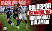 Boluspor, Sarıyer’de son saniyede yıkıldı