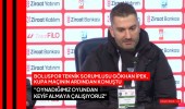 Boluspor teknik sorumlusu İpek, kupa maçının ardından konuştu "Oynadığımız oyundan keyif almaya çalışıyoruz"
