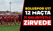 BOLUSPOR U17, 12 MAÇTA 11 GALİBİYETLE ZİRVEDE